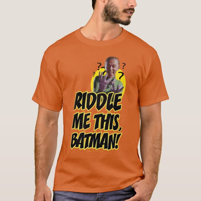 Riddle me this Batman T Shirt (Framsida)