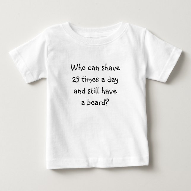 Riddle me T's-WHO kan raka 25 gånger Tröja (Framsida)