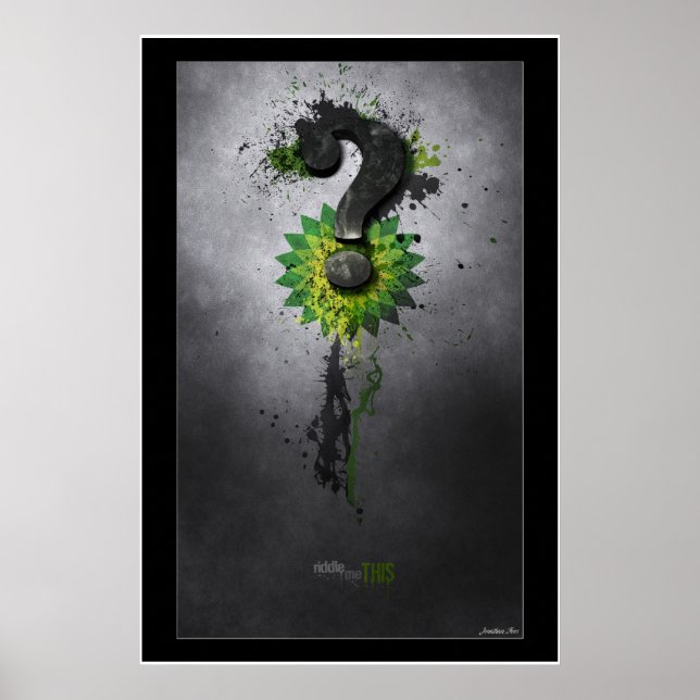Riddle Poster (Framsidan)