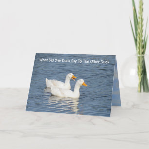 Riddle this - Talar Anka Greeting Card Kort
