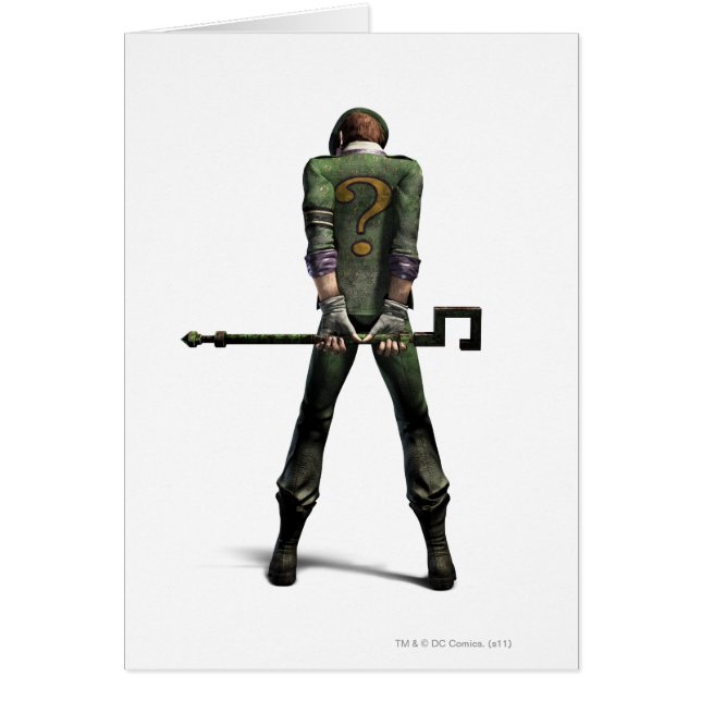 Riddler Färg Hälsningskort (Framsidan)