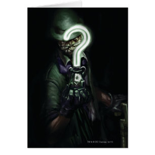 Riddler Illustration Hälsningskort