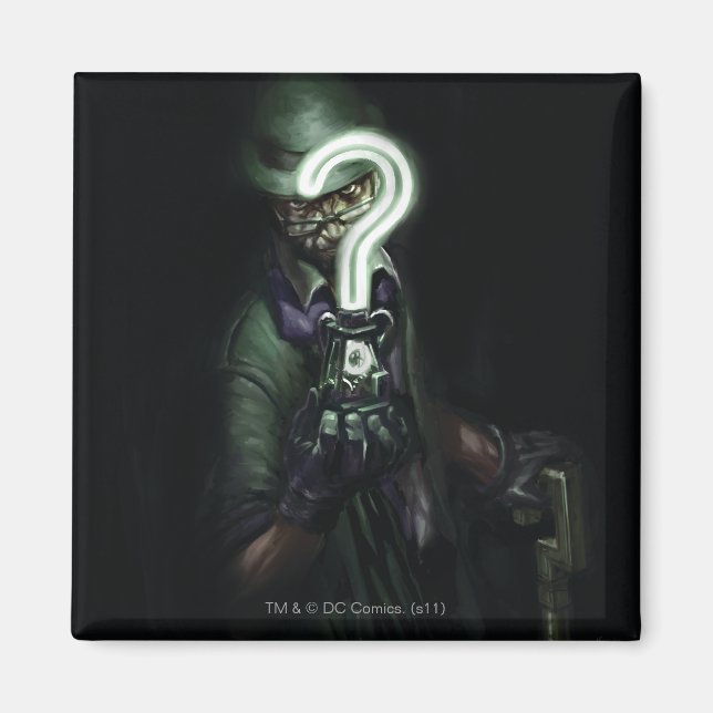 Riddler Illustration Magnet (Framsidan)