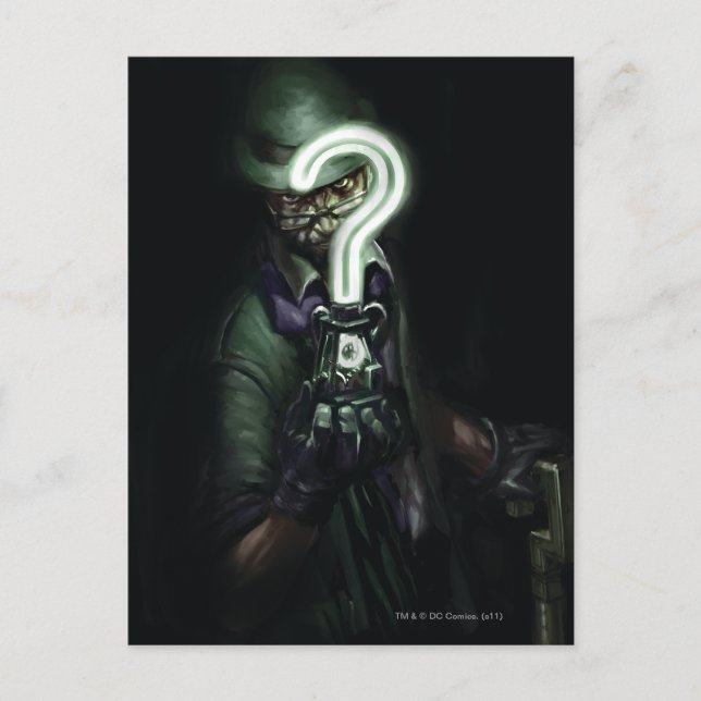 Riddler Illustration Vykort (Framsida)