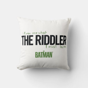 Riddler - jag vet vad jag måste bli kudde