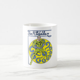 Riddler & Logotyp Lila Kaffemugg