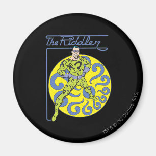 Riddler & Logotyp Lila Magnet