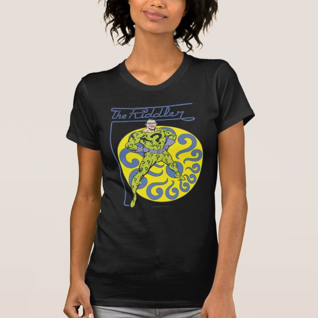 Riddler & Logotyp Lila T-shirt (Framsida)