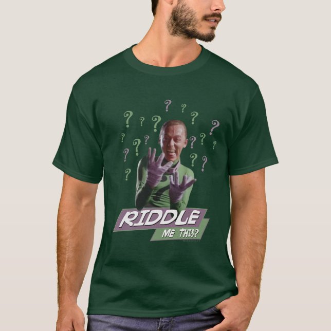Riddler - Riddle Me this T Shirt (Framsida)