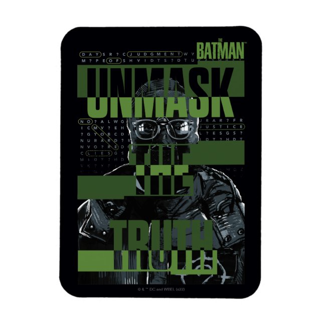 Riddler - uppmaskera sanningen magnet (Vertikal)
