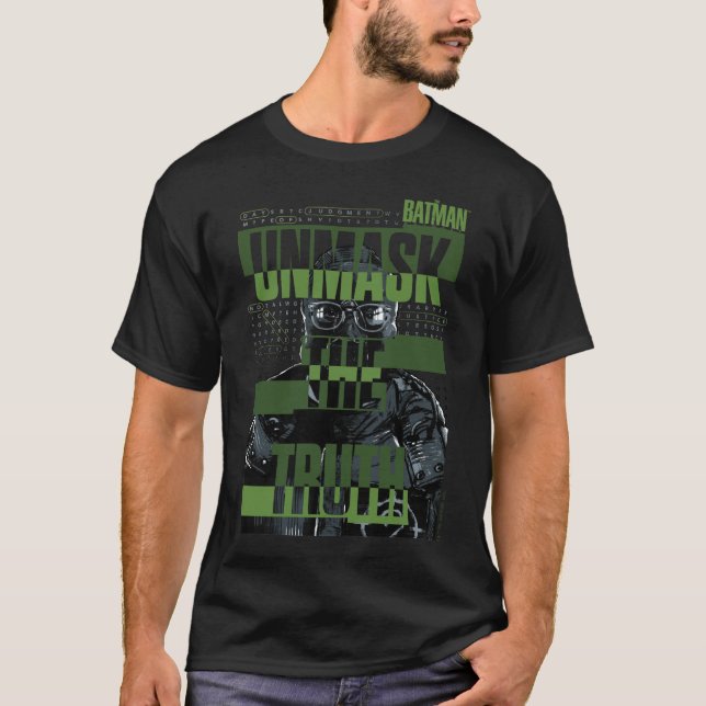 Riddler - uppmaskera sanningen t shirt (Framsida)