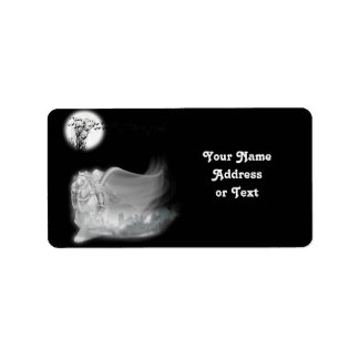 Riddram från Graveyard Adressetikett
