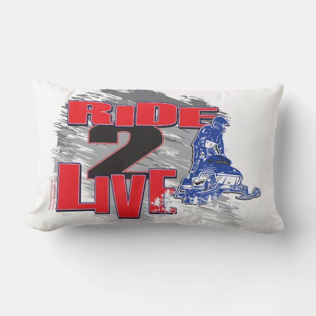 Ride 2 Live Lumbarkudde (Framsida)