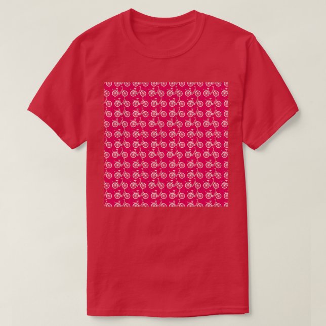 Ride a Bike Nacke Gaiter Rosa Bicycle Nacke Gator T Shirt (Design framsida)