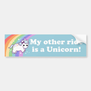 Ride a Unicorn Bildekal