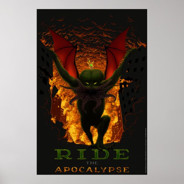Ride Apocalypse Poster (Framsidan)