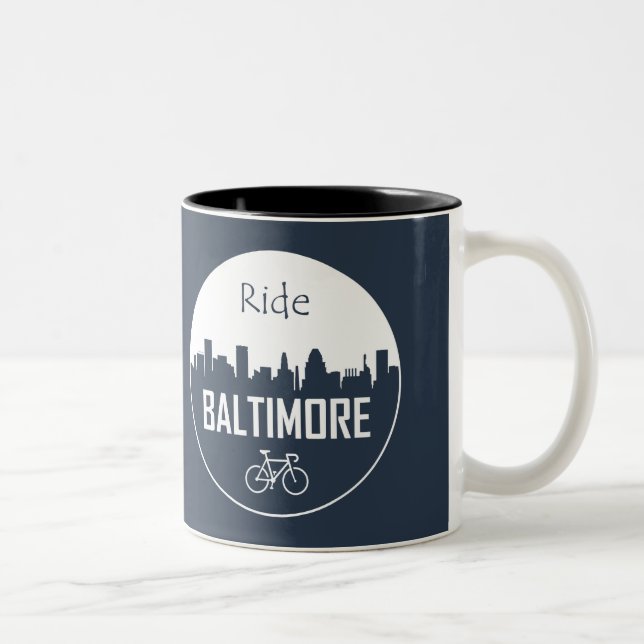 Ride Baltimore Två-Tonad Mugg (Höger)
