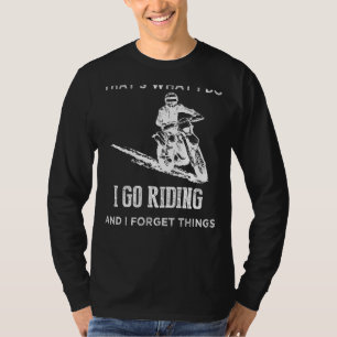 Ride & Chuckle: Riding Slogan Tee - Diverse