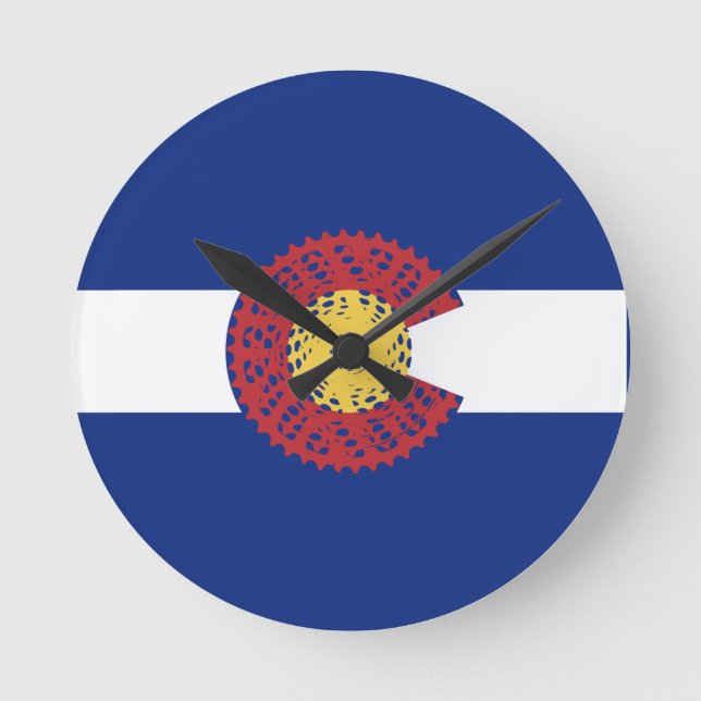 Ride Colorado (Cykel kassett) Rund Klocka (Framsida)