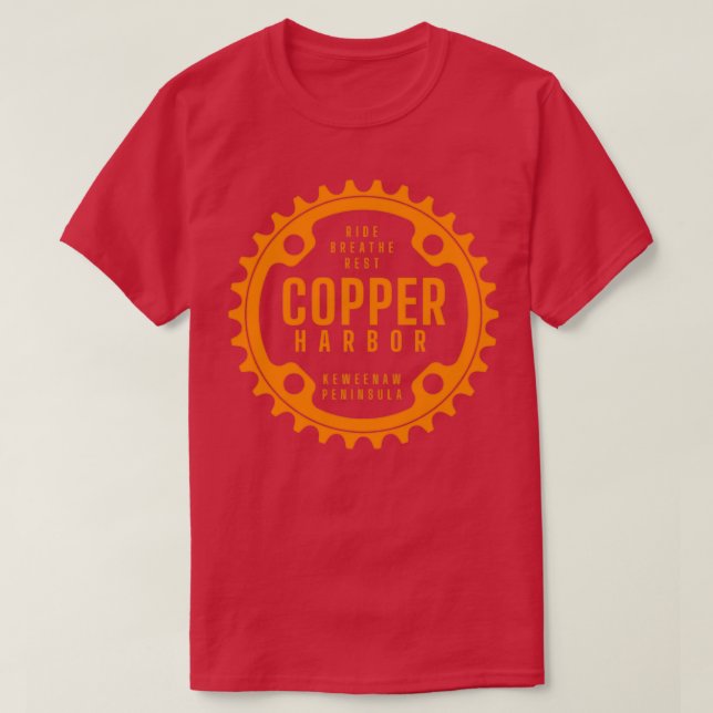 Ride Copper Harbour T Shirt (Design framsida)