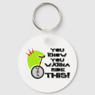 Ride den här Unicle Nyckelring