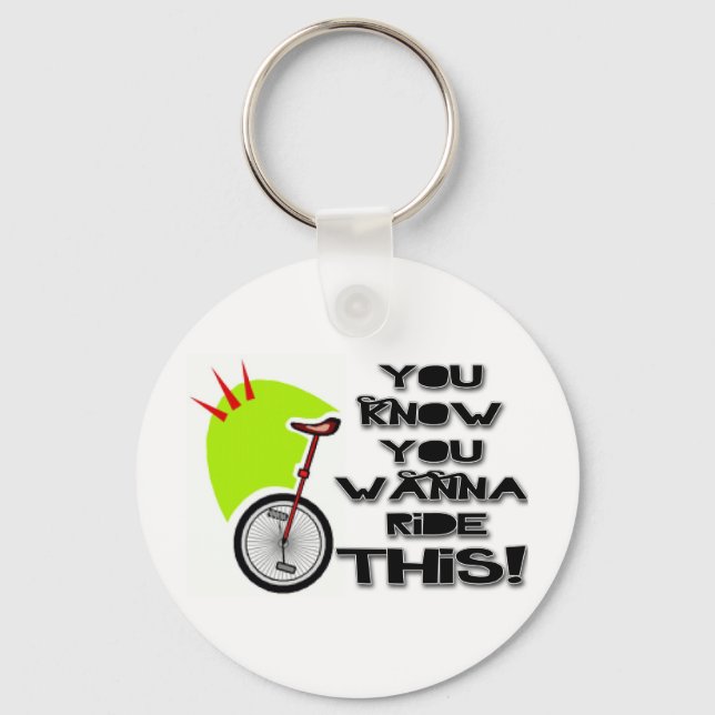 Ride den här Unicle Nyckelring (Framsida)