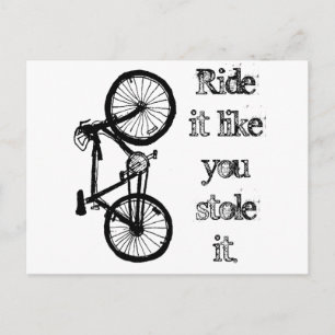 Ride det som om du lagrade det vykort