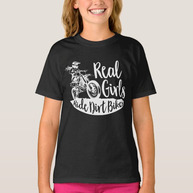Ride Dirt Bikes-design T Shirt (Framsida)