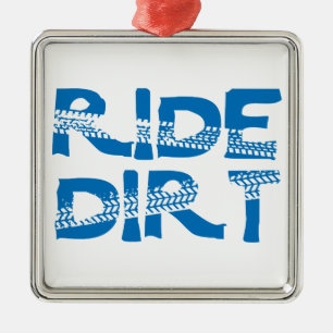 Ride Dirt Julgransprydnad Metall