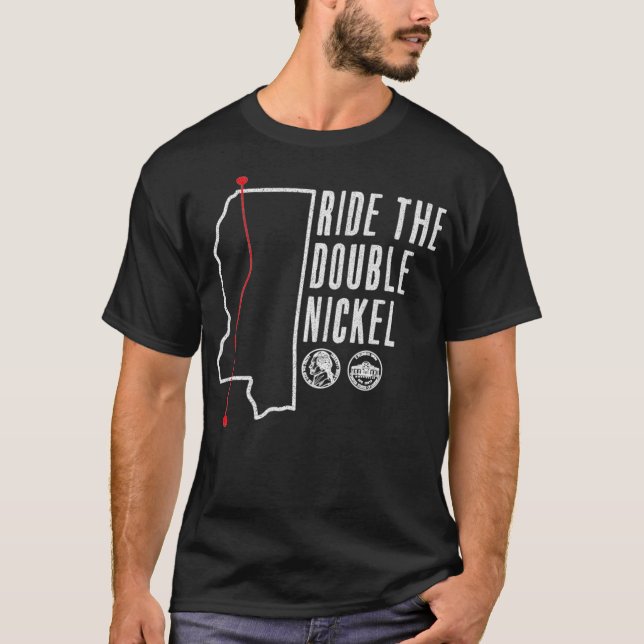 Ride Dubbla Nickel Premium T Shirt (Framsida)