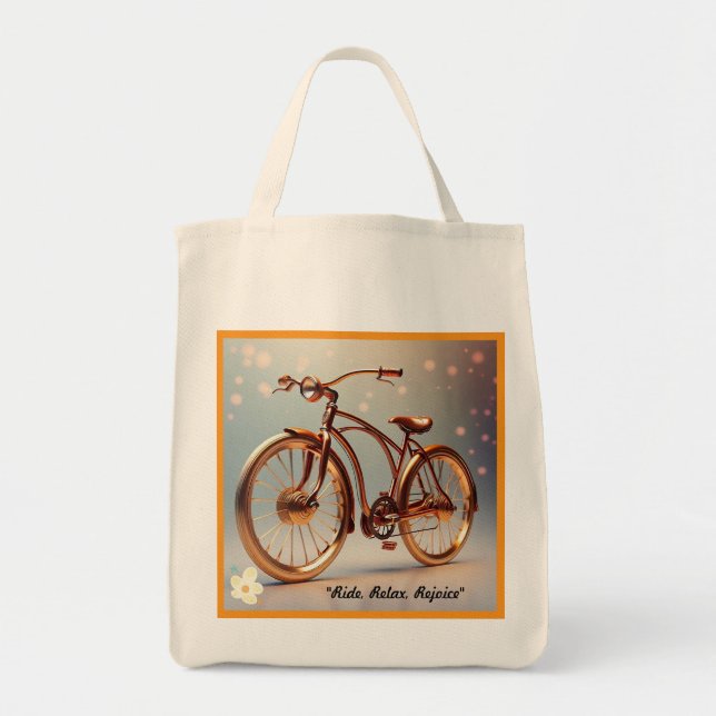 "Ride Easy" Tygkasse (Framsidan)