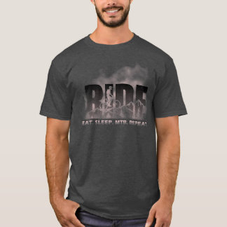 Ride Eat-viloläge MTB Upprepa berg Biking1300 T Shirt