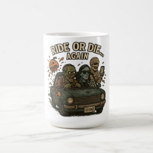 Ride eller Die Recep - Odöda Crew Vibes Magisk Mugg