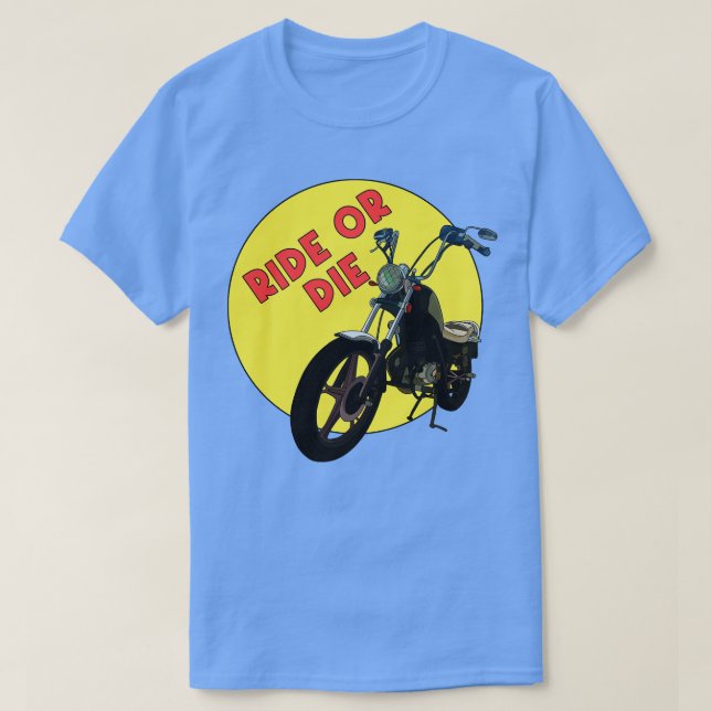 Ride eller Die T Shirt (Design framsida)