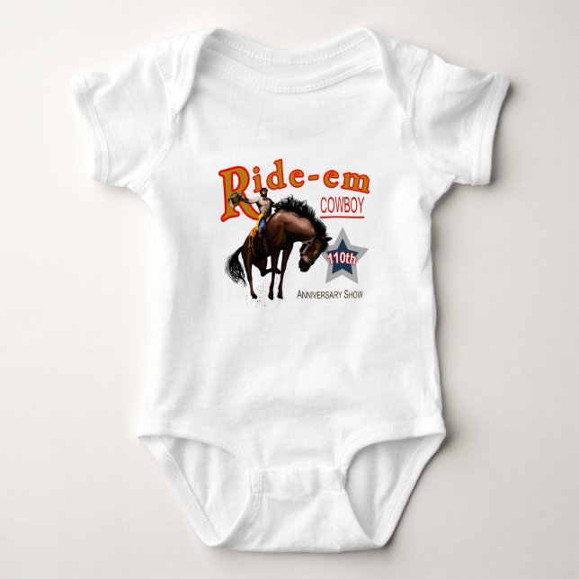 Ride-em Cowboy! T-shirt (Framsida)