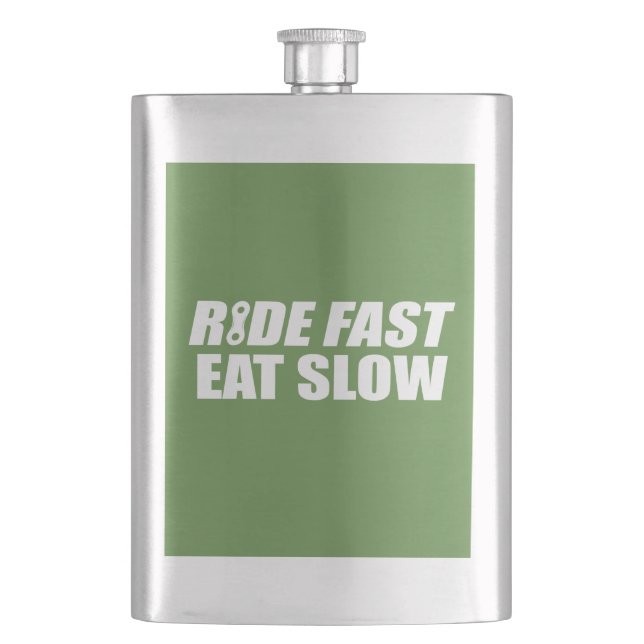 Ride Fast Eat Slow Fickplunta (Framsidan)