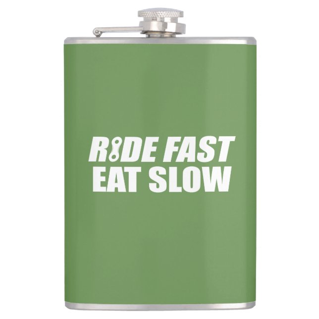 Ride Fast Eat Slow Fickplunta (Framsidan)
