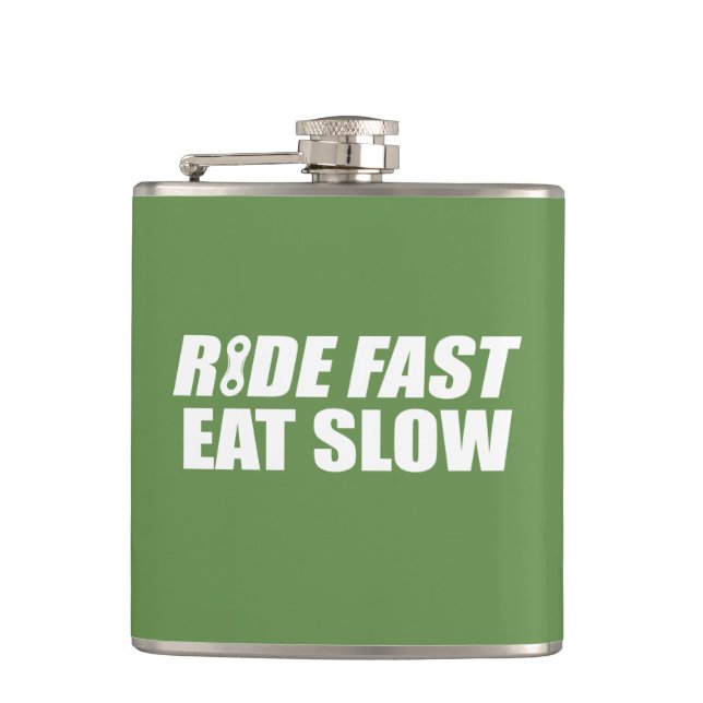 Ride Fast Eat Slow Fickplunta (Framsidan)