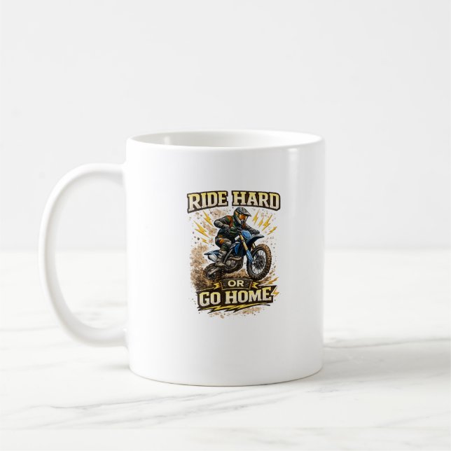 Ride Fast Stay Free  Racing Design  Kaffemugg (Vänster)