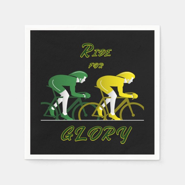 Ride For Glory Pappersservett (Framsidan)