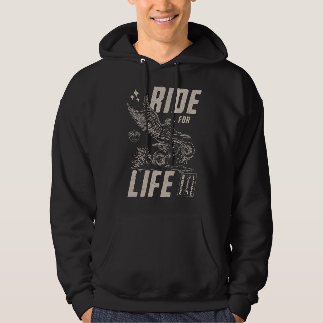 Ride for Life Hoodie (Framsida)