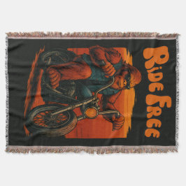 Ride Free Bigfoot on Motorcycle with Sunset Filt