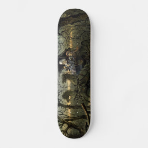 Ride genom Keppler, president "Haunted Forest" Old School Skateboard Bräda 18 Cm