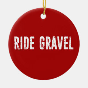 Ride Gravel Julgransprydnad Keramik