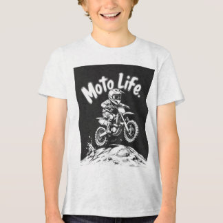 Ride Hard, Lev Free: Moto Life Motocross T-Shirt