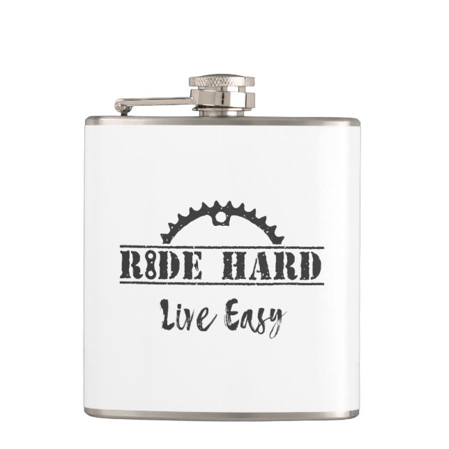 Ride Hard Live Easy Cycling Fickplunta (Framsidan)