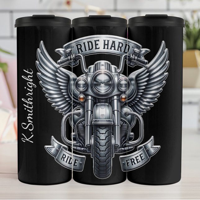 Ride Hard Ride Free Winged Motorcycle (Skapare uppladdad)