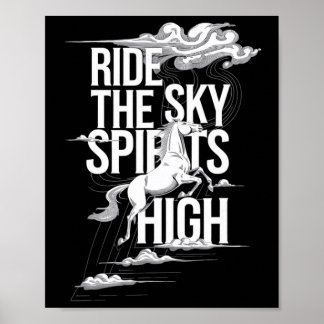 Ride Himmel Spirits High Equestrians& Horse Poster