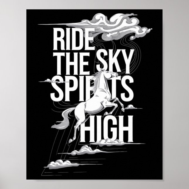 Ride Himmel Spirits High Equestrians&amp; Horse Poster (Framsidan)