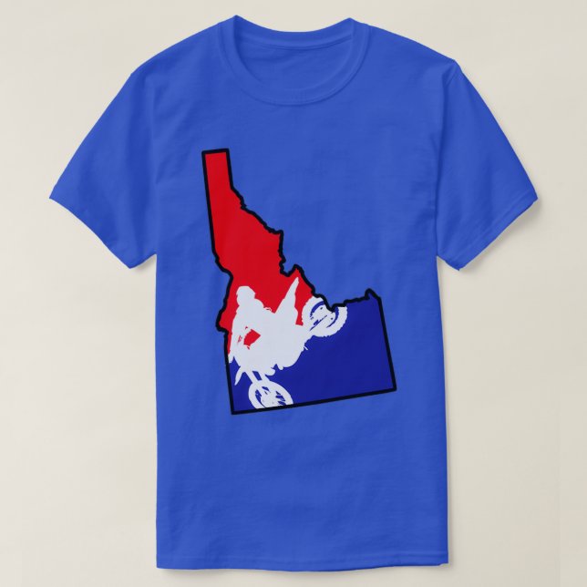 Ride Idaho Moto T Shirt (Design framsida)
